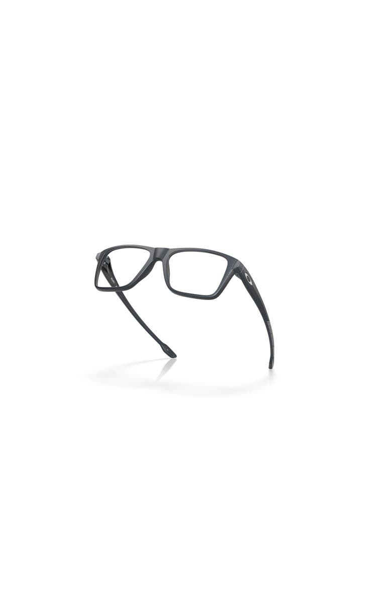 Oakley 46mm Rectangle optical glasses, Alternate, color, Black