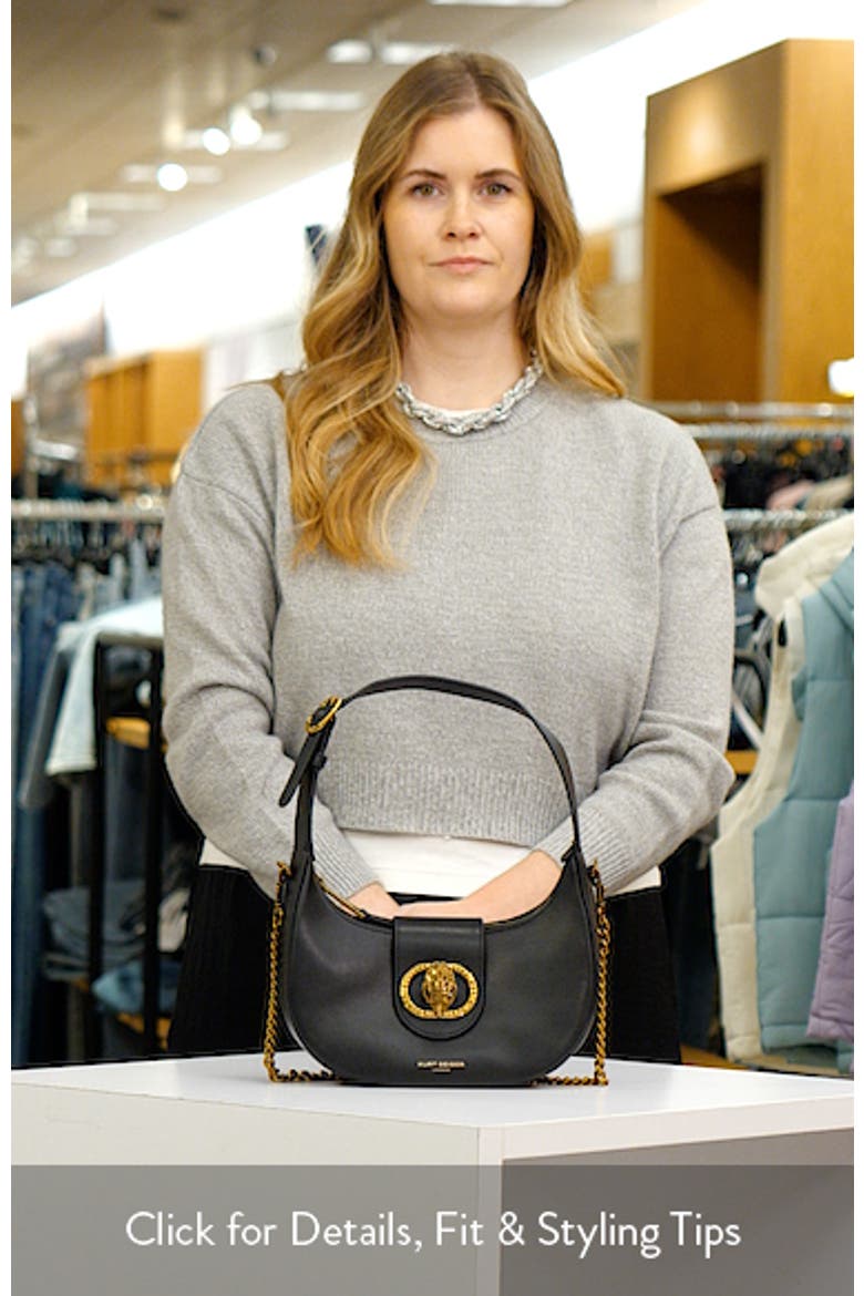 Small Chelsea Leather Hobo Bag video