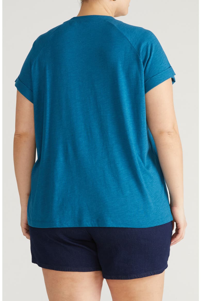 Light As Air Short Sleeve T-Shirt, Alternate, color, INK BLUE