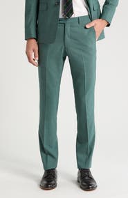 John Varvatos Star USA Solid Virgin Wool Pants
