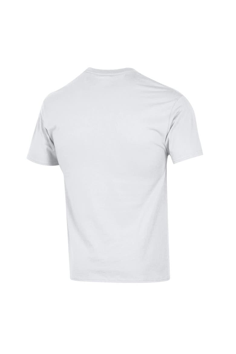 Men's  Champion  White North Carolina Tar Heels Chapel Bill T-Shirt, Alternate, color, White