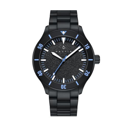 Nautis Deacon Bracelet Watch in Black/blue  product