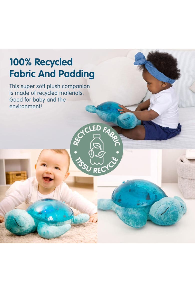 Tranquil Turtle Eco - Nightlight Projector toy & Soothing Sound Machine for Better Sleep, Alternate, color, Aqua