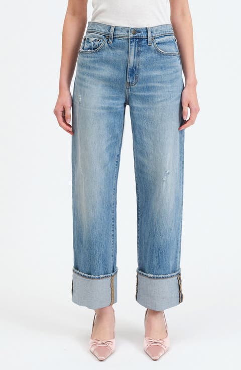 Women's Blue High-Waisted Jeans | Nordstrom