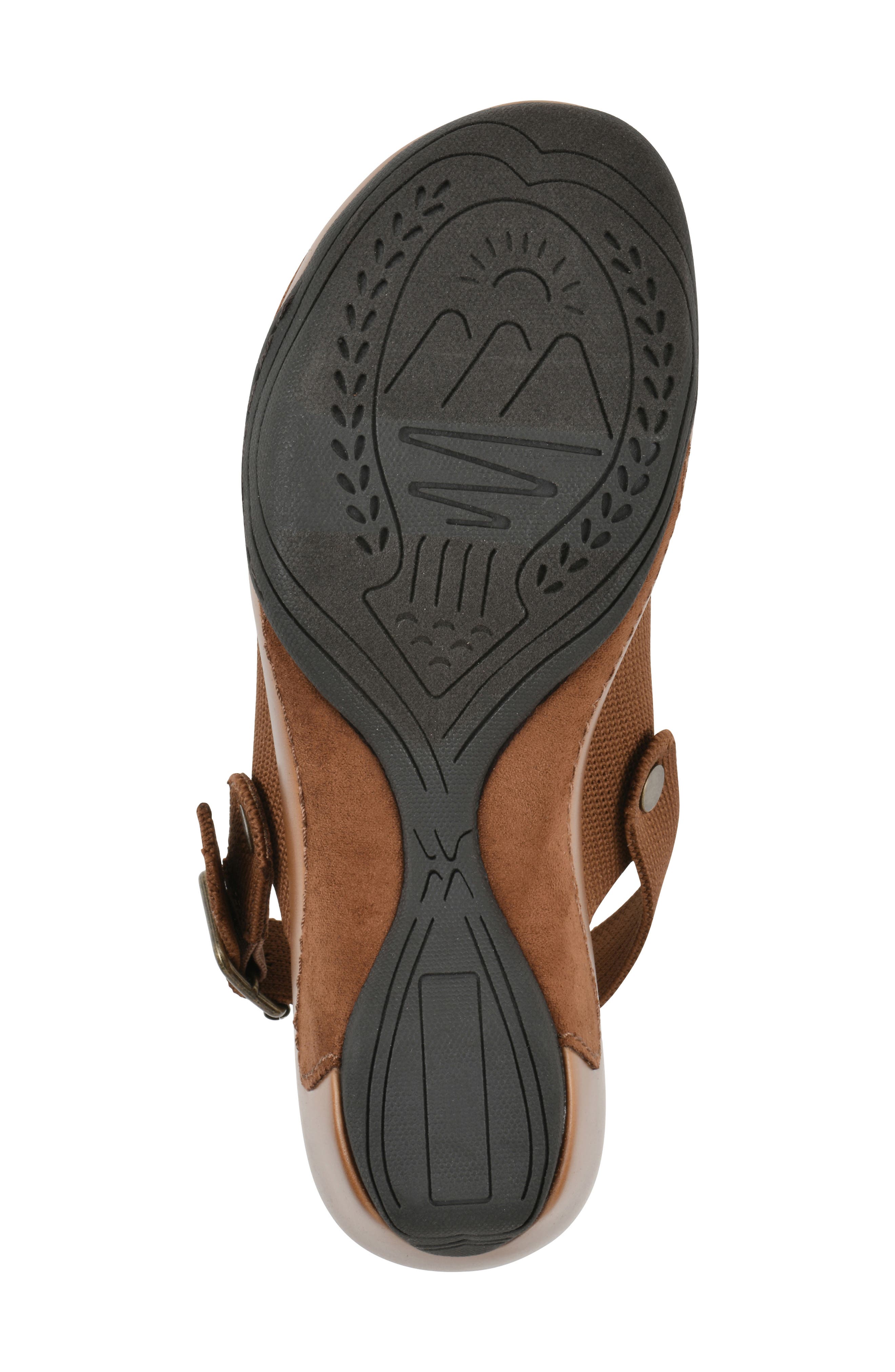Viable Slingback Clog, Alternate, color, PECAN/ FABRIC