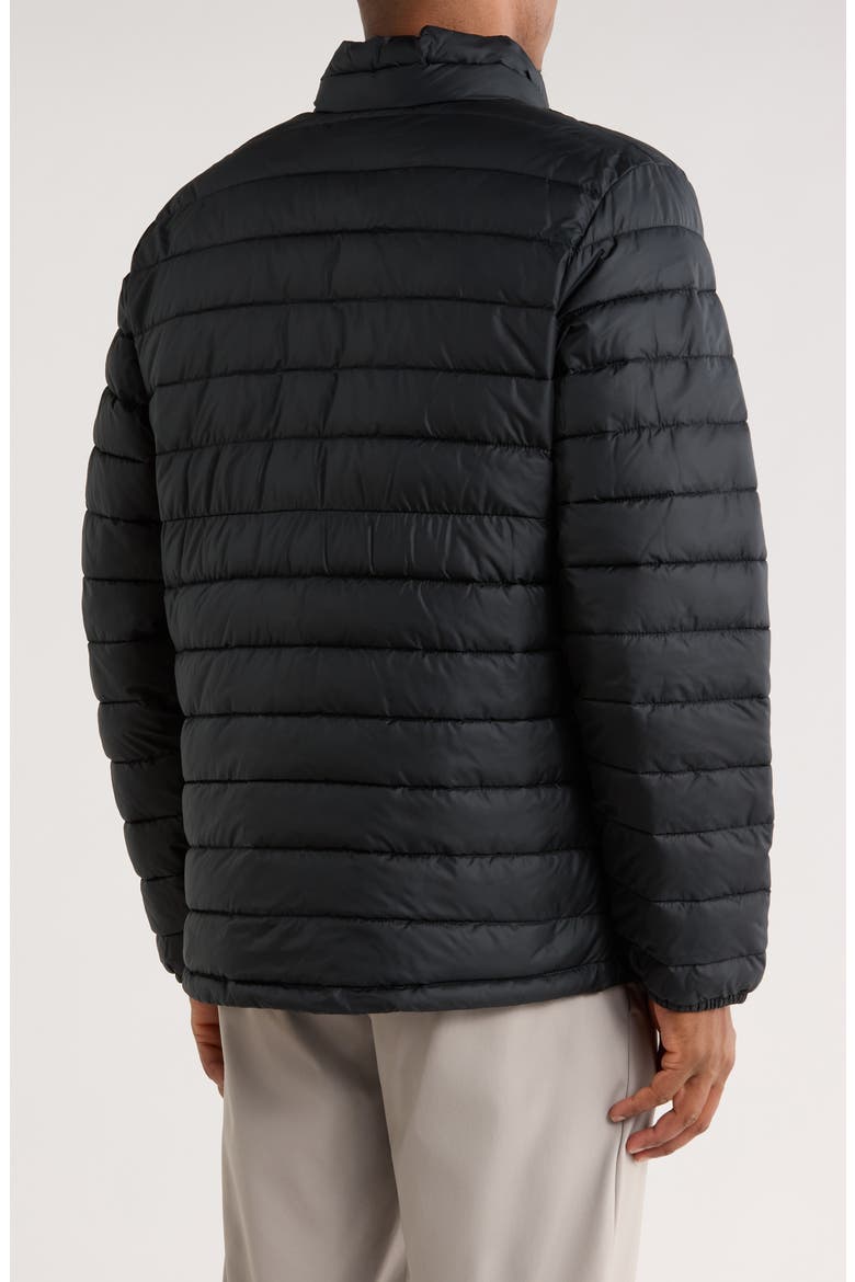 Foster Falls Channel Quilted Jacket, Alternate, color, BLACK