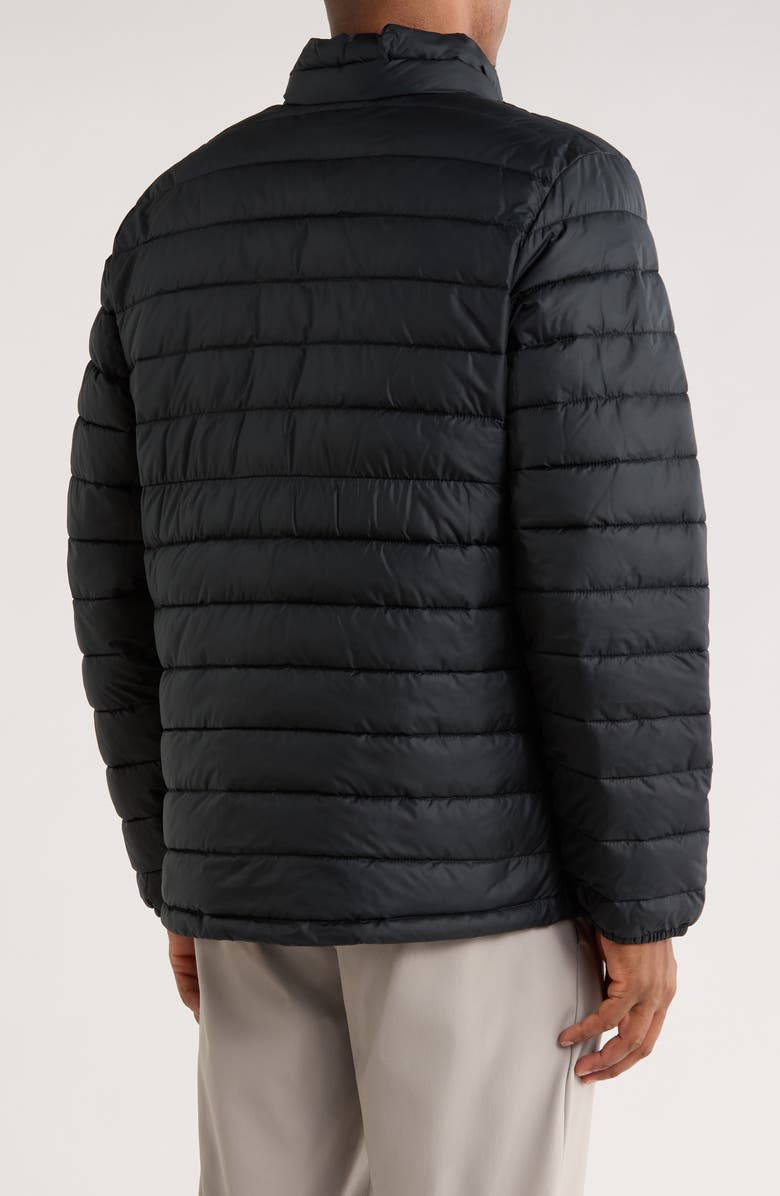 Columbia Foster Falls Channel Quilted Jacket, Alternate, color, Black