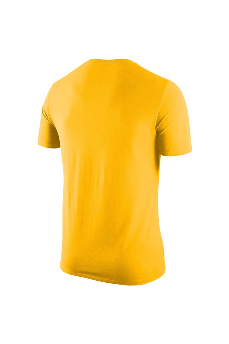 Men's Nike Gold LSU Tigers Big Swoosh T-Shirt, Alternate, color, Gold