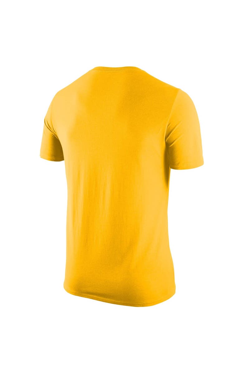 Nike Men's Nike Gold LSU Tigers Big Swoosh T-Shirt, Alternate, color, 