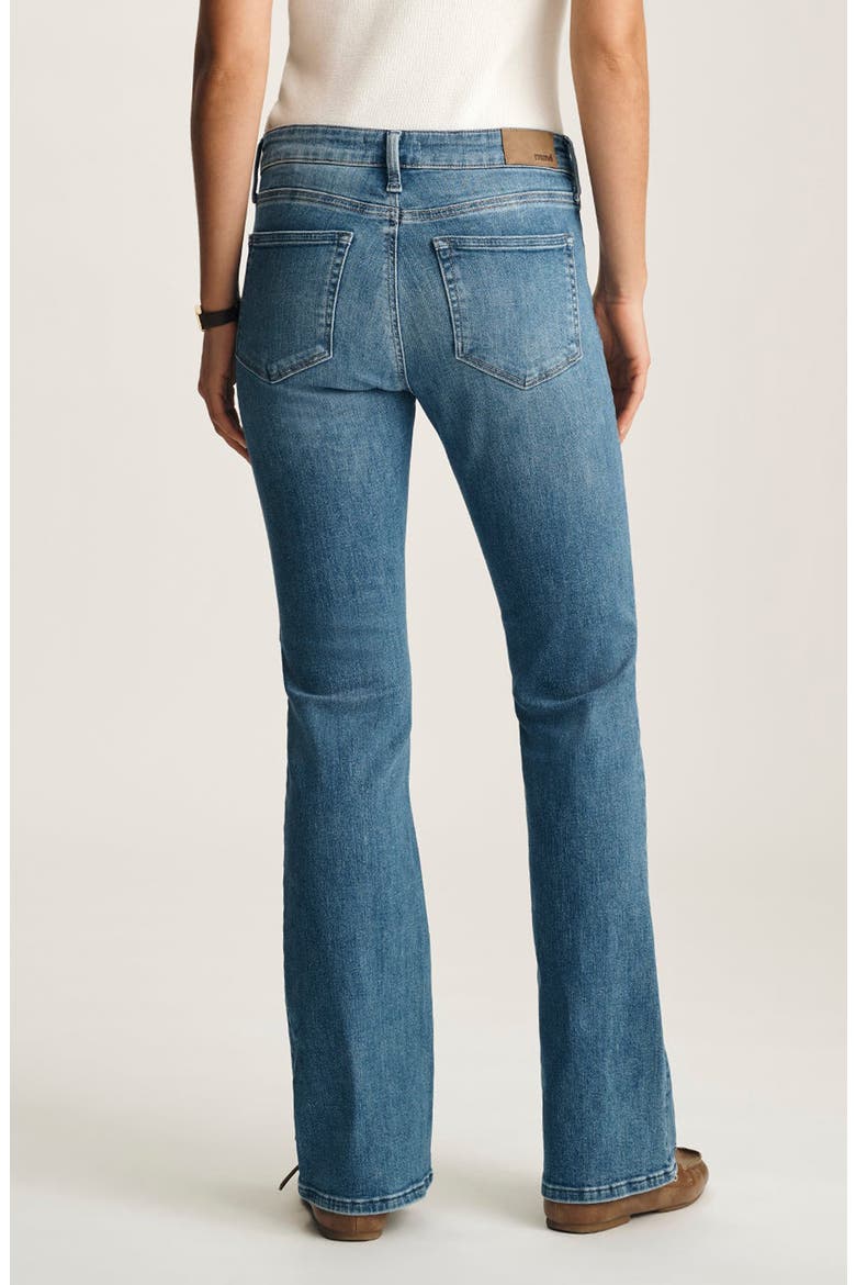 Vicky Mid Rise Bootcut Jeans, Alternate, color, BLUE BRUSHED FLEX BLUE