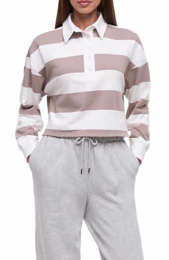 Alma Striped Rugby Polo