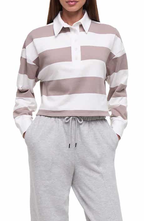 Alma Striped Rugby Polo