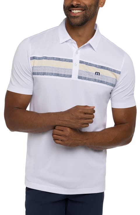 Los Cabos Stripe Performance Polo