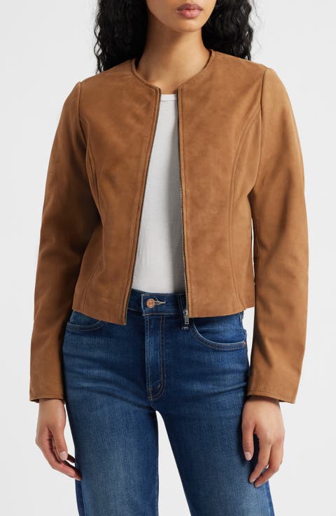 Quynn Suede Jacket