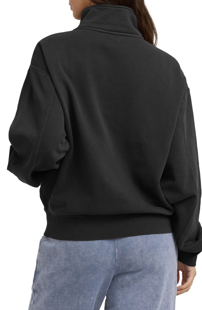 Billabong The Avery Brushed Cotton Blend Fleece Sweatshirt, Alternate, color, Blasted Blue