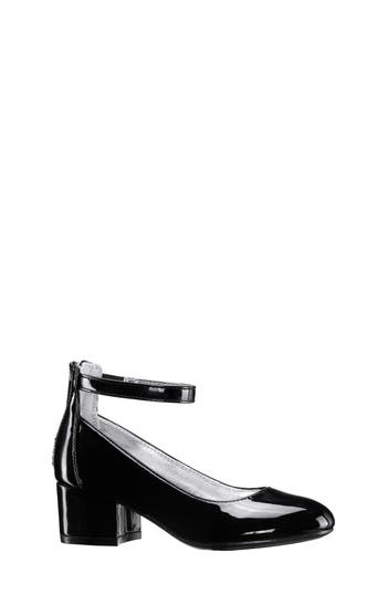 Nina Kids'  Florious Metallic Flat In Black