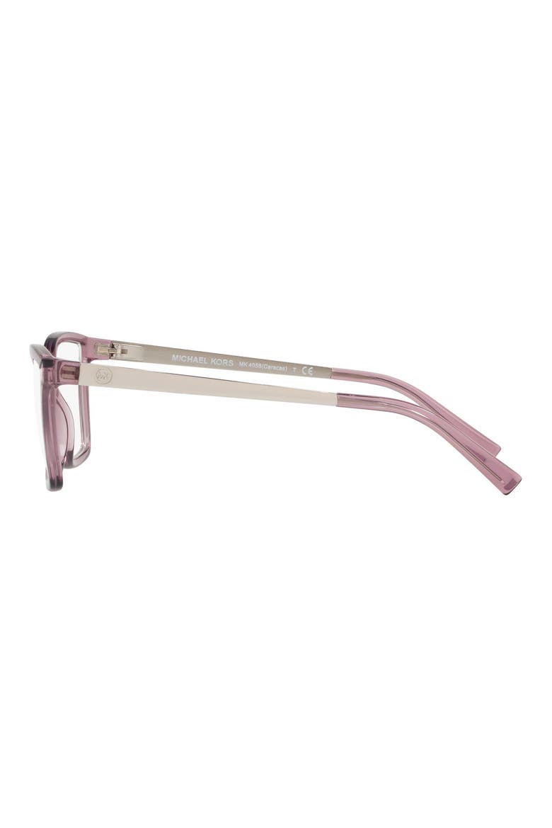 54mm Rectangular Optical Glasses, Alternate, color, BURGUNDY CRYSTAL