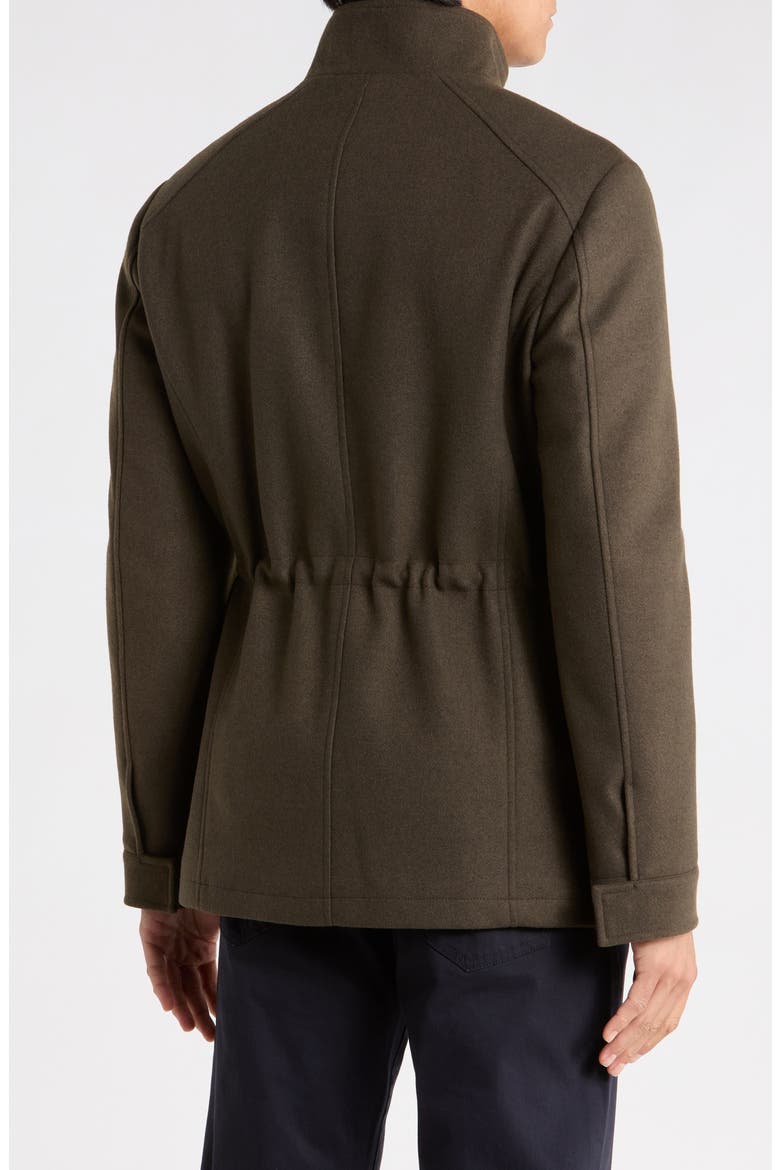 Military Car Coat, Alternate, color, OLIVE