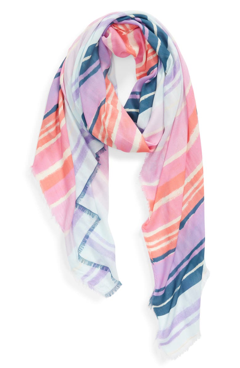 Nordstrom Print Long Scarf, Alternate, color, 