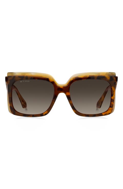 57mm Square Sunglasses