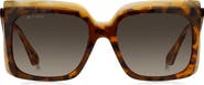 Etro 57mm Square Sunglasses