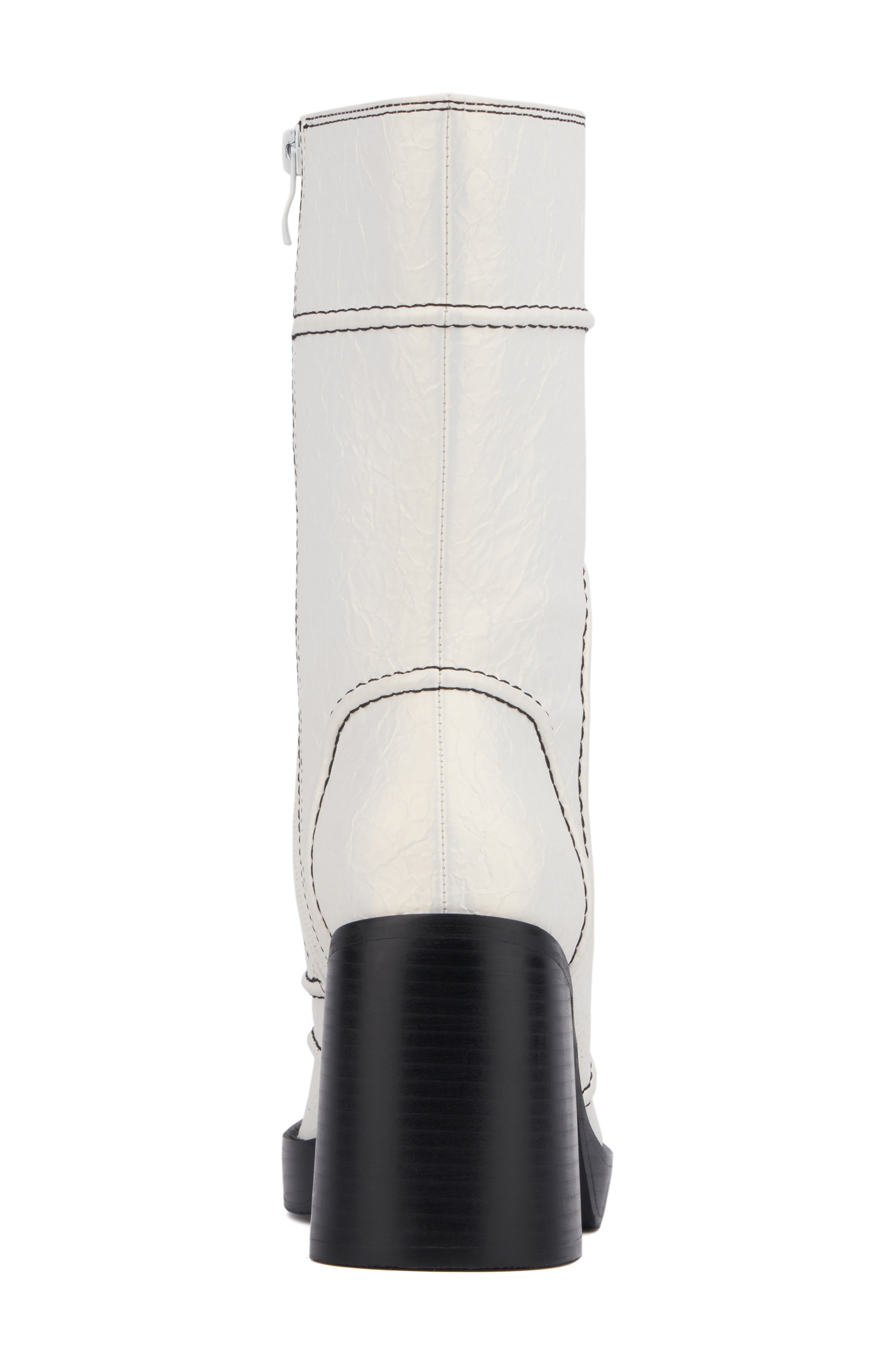 OLIVIA MILLER Pisces Stitched Boot, Alternate, color, White