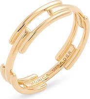 Monica Vinader Signature Link Stacking Ring