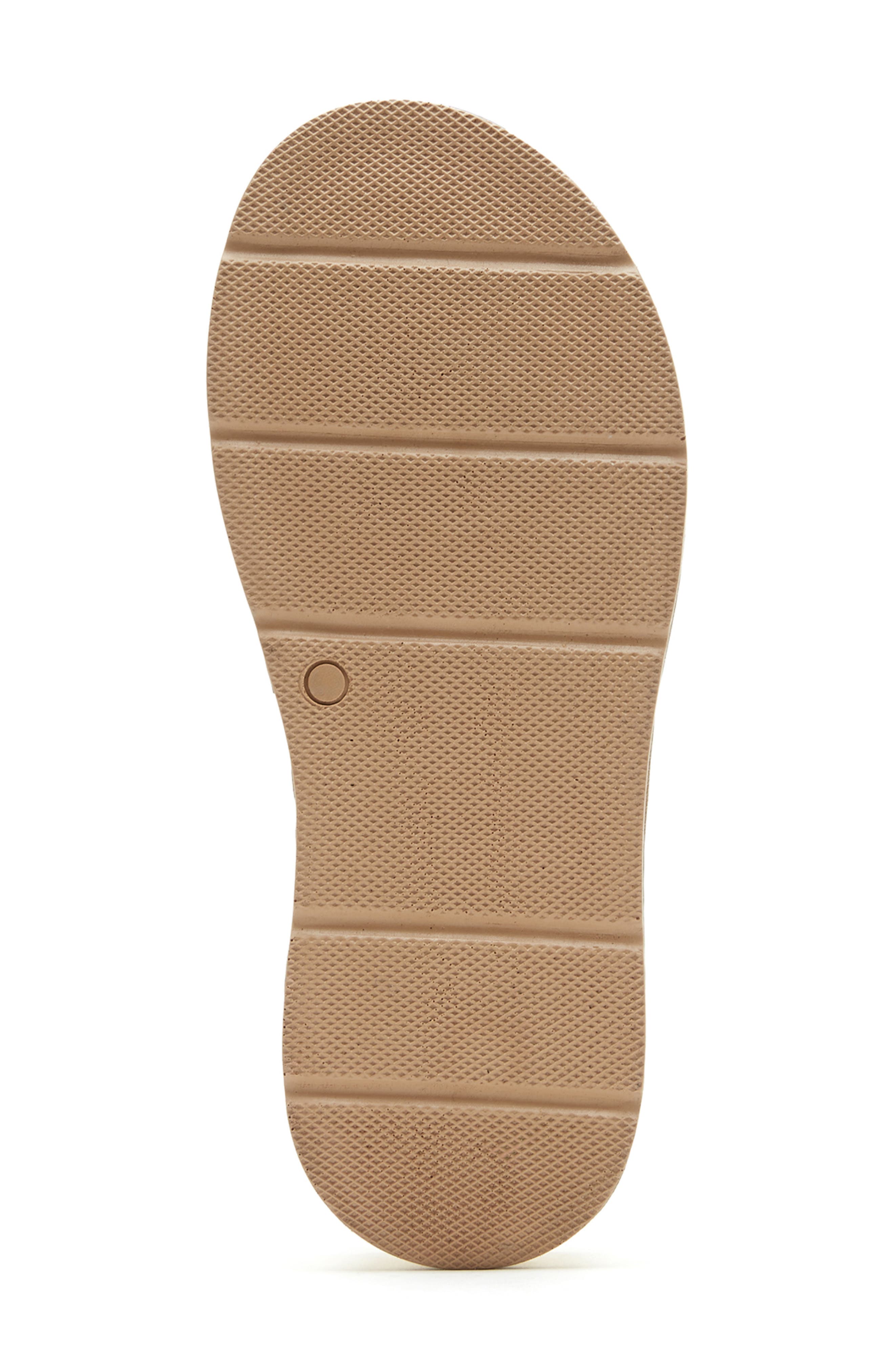 Axis Leather Flatform Sandal, Alternate, color, GOLD LEATHER