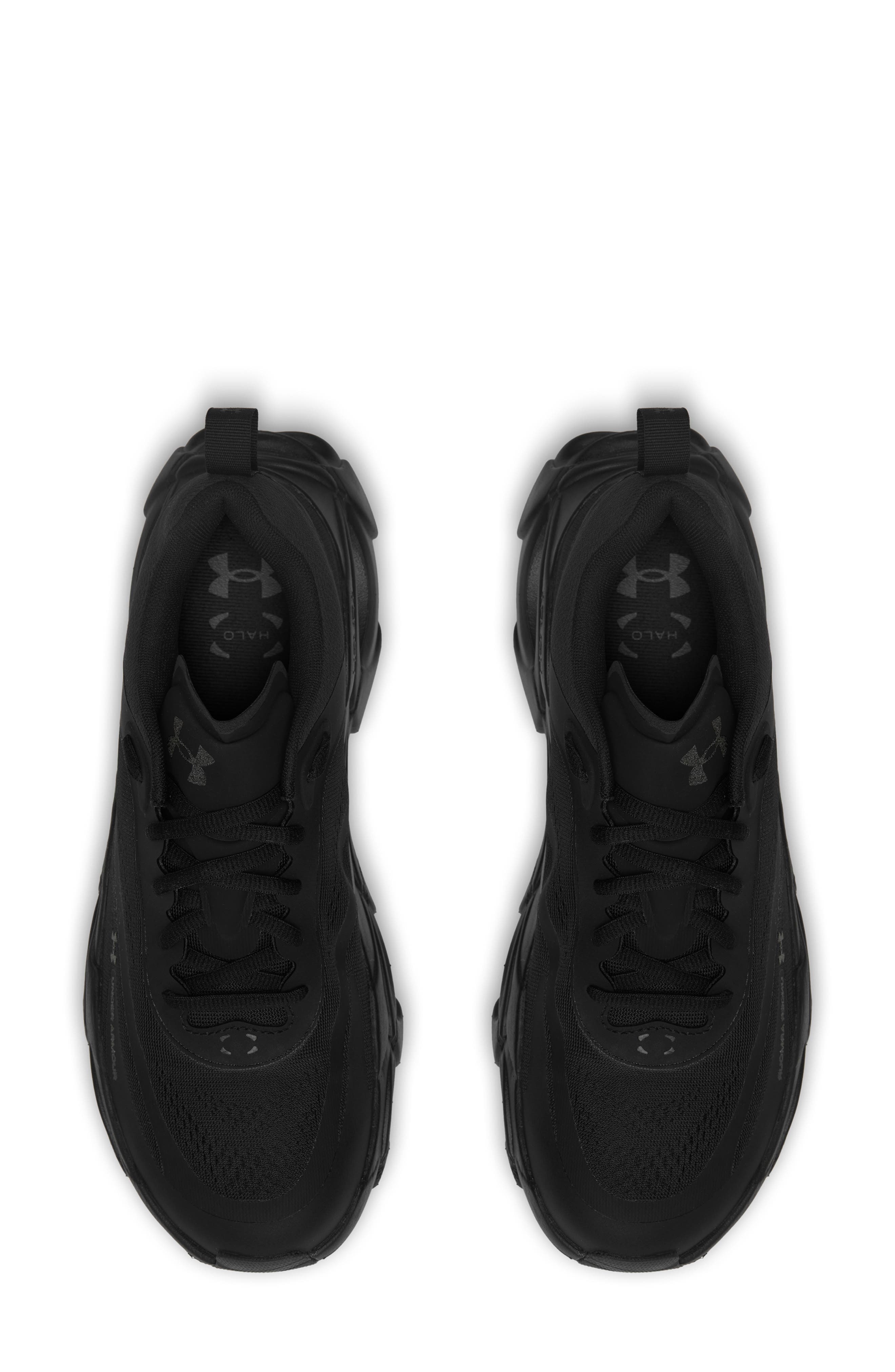 Under Armour UA Halo Racer Running Shoe, Alternate, color, Black