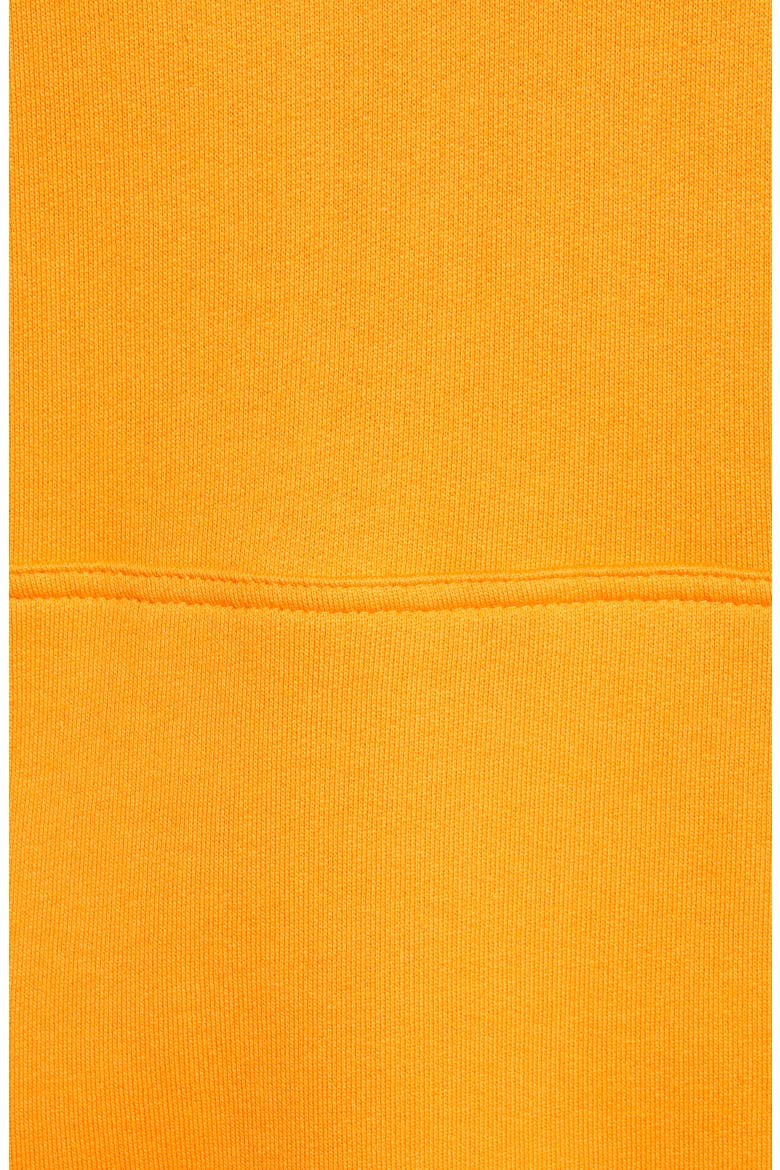 Zandra Logo Cotton Hoodie, Alternate, color, ORANGE