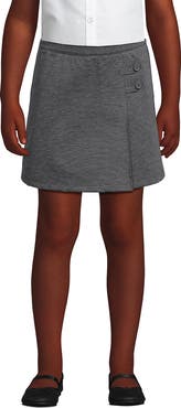 Lands' End Girls Ponte A Line Skort Above the Knee