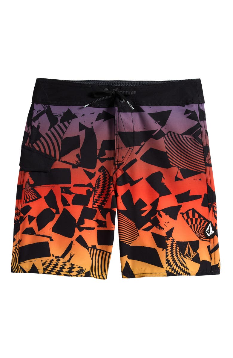 Volcom Kids' Uproar Mod Board Shorts, Main, color, 