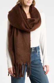 Nordstrom Oversized Brushed Scarf
