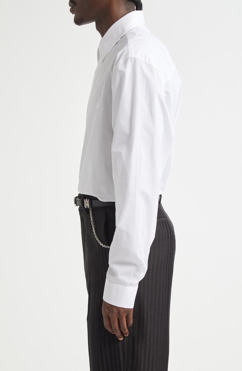 AMIRI Poplin Dress Shirt, Alternate, color, White