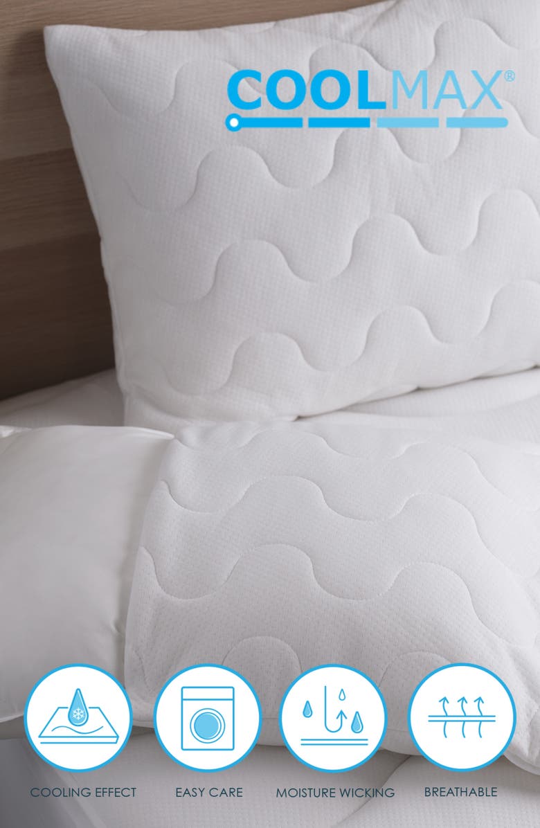 CLIMAREST Climaknit CoolMax<sup>®</sup> Pillow Protector, Alternate, color, 