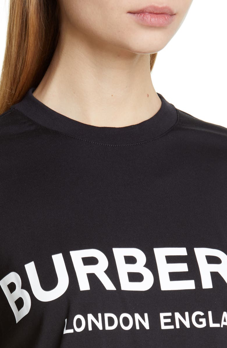 Burberry Logo Print Tee, Alternate, color, 