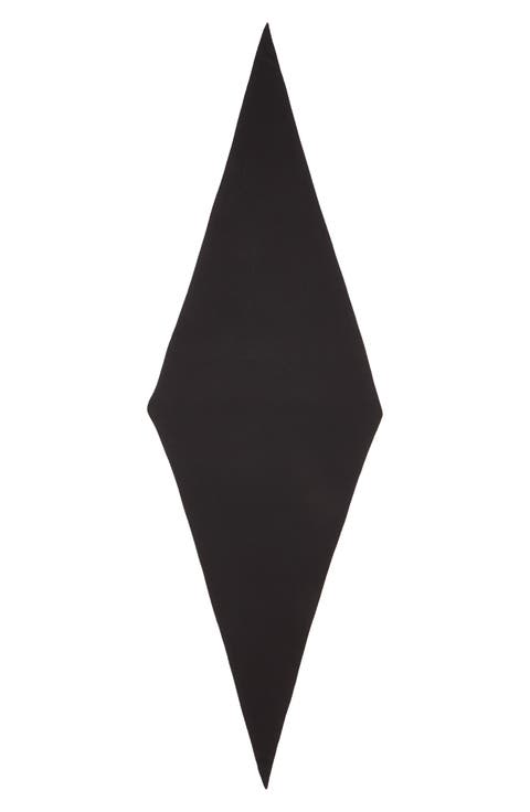 Diamond Knit Cashmere & Silk Scarf