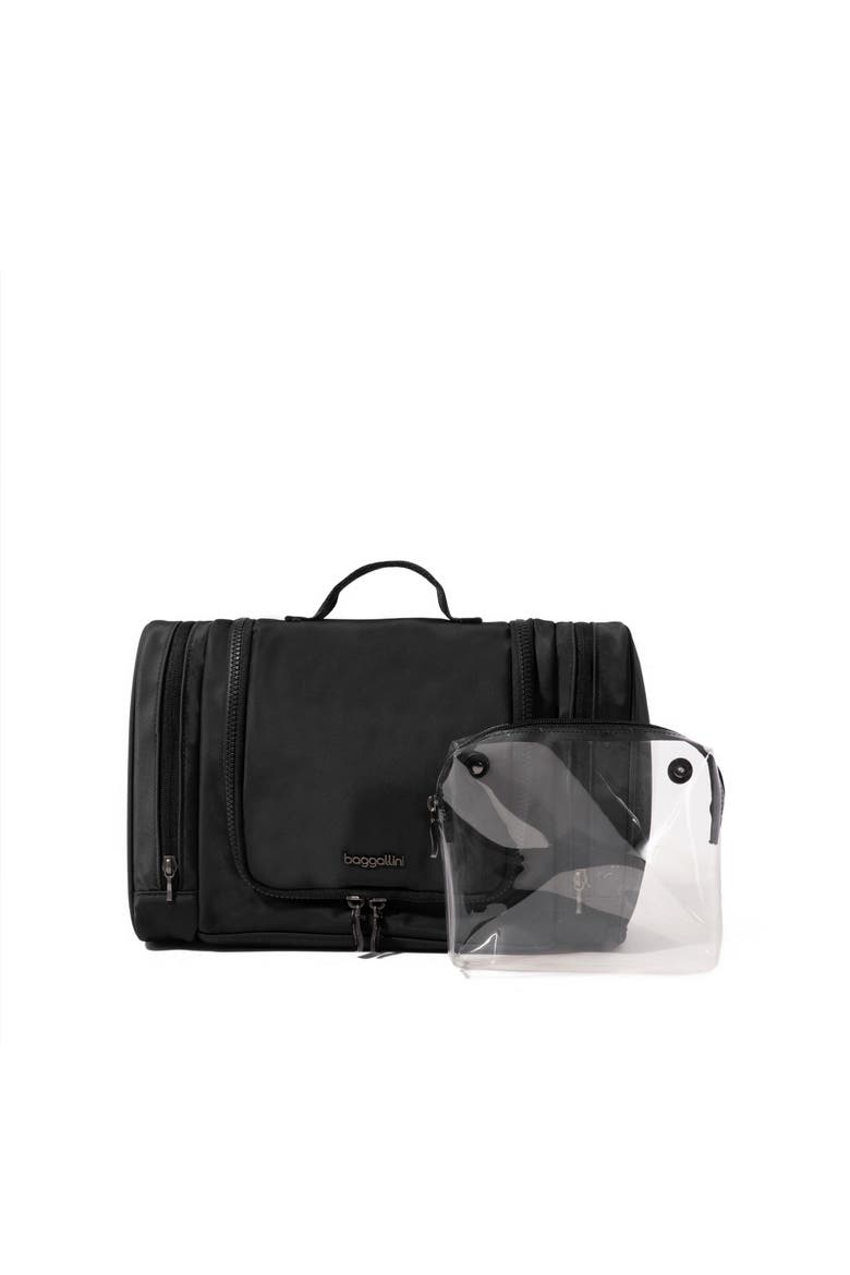 Deluxe Toiletry Kit, Main, color, Black Twill
