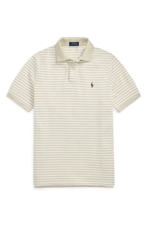 Polo Ralph Lauren Classic Fit Stripe Cotton Piqué Polo