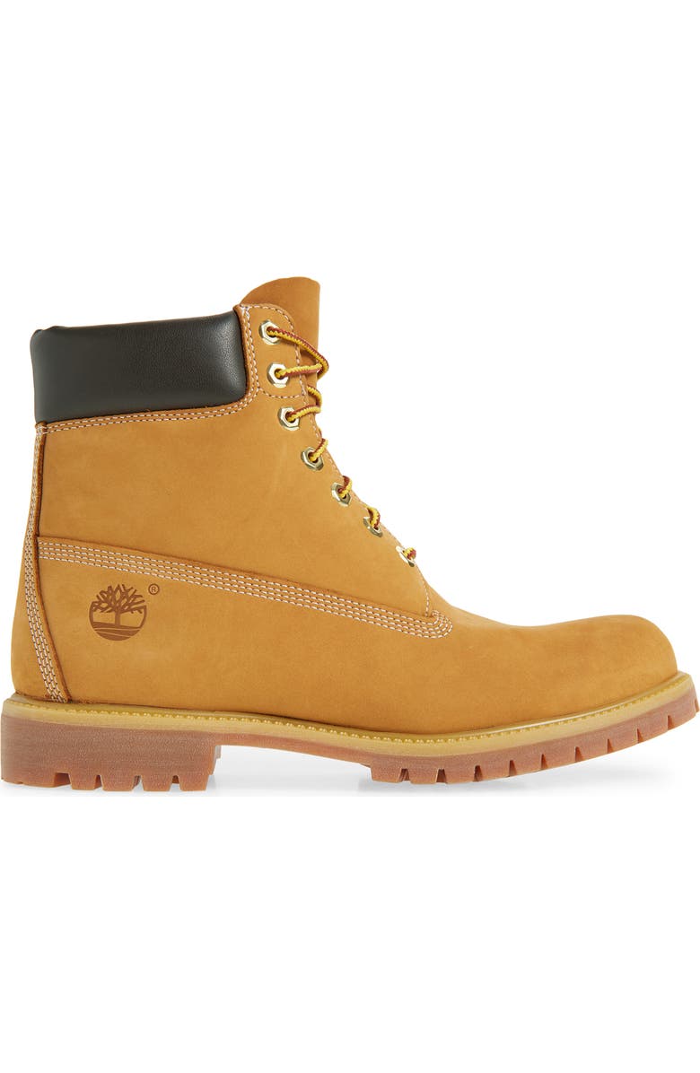 Timberland Premium 6-Inch Waterproof Boot, Alternate, color, Dark Wheat Nubuck