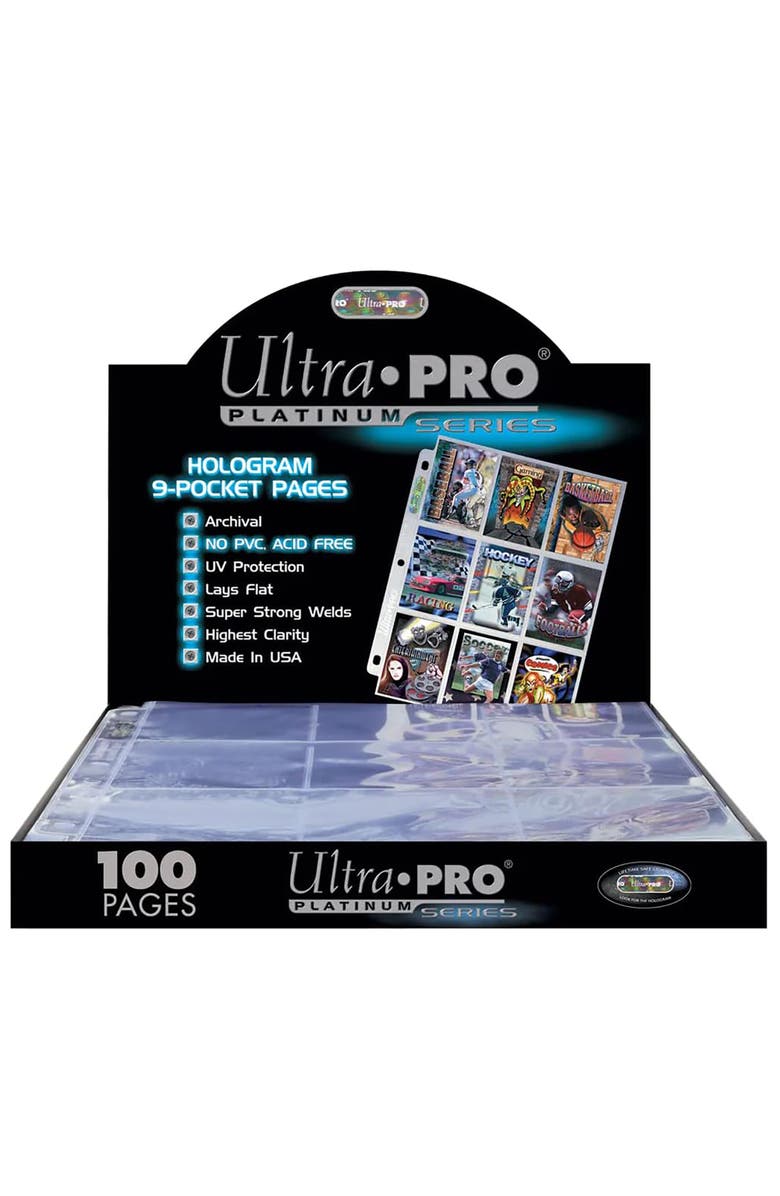 Ultra PRO Eevee 2 Inch Album with 100 Ultra Pro Platinum 9 Pocket Sheets, Alternate, color, Multicolored