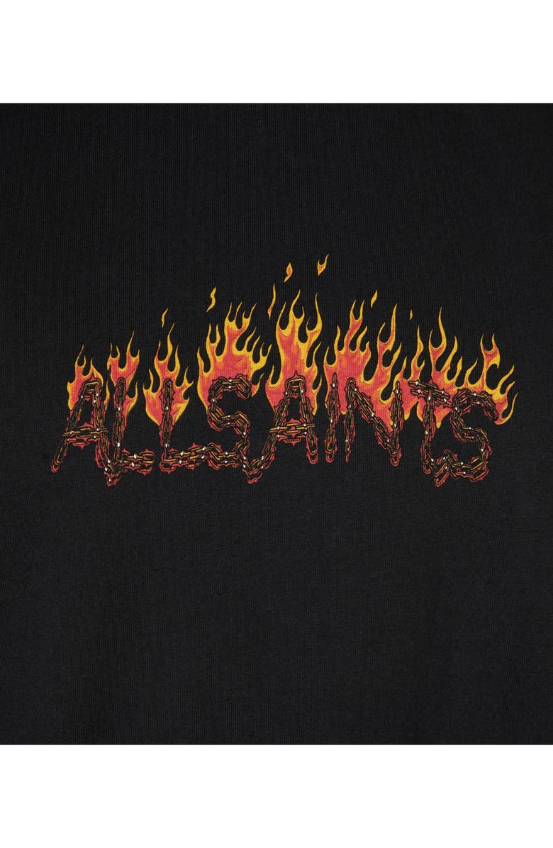 AllSaints Molten Logo Graphic Tee, Alternate, color,