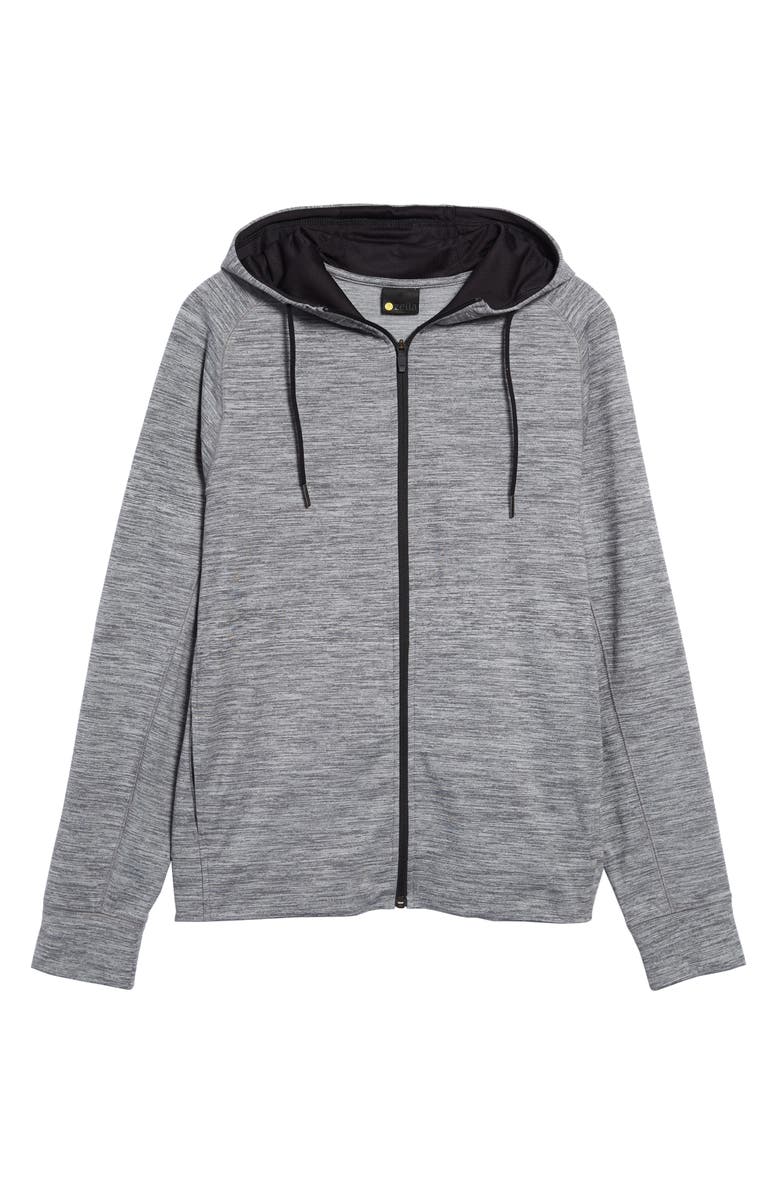 Zella Pyrite Zip Hoodie, Alternate, color,
