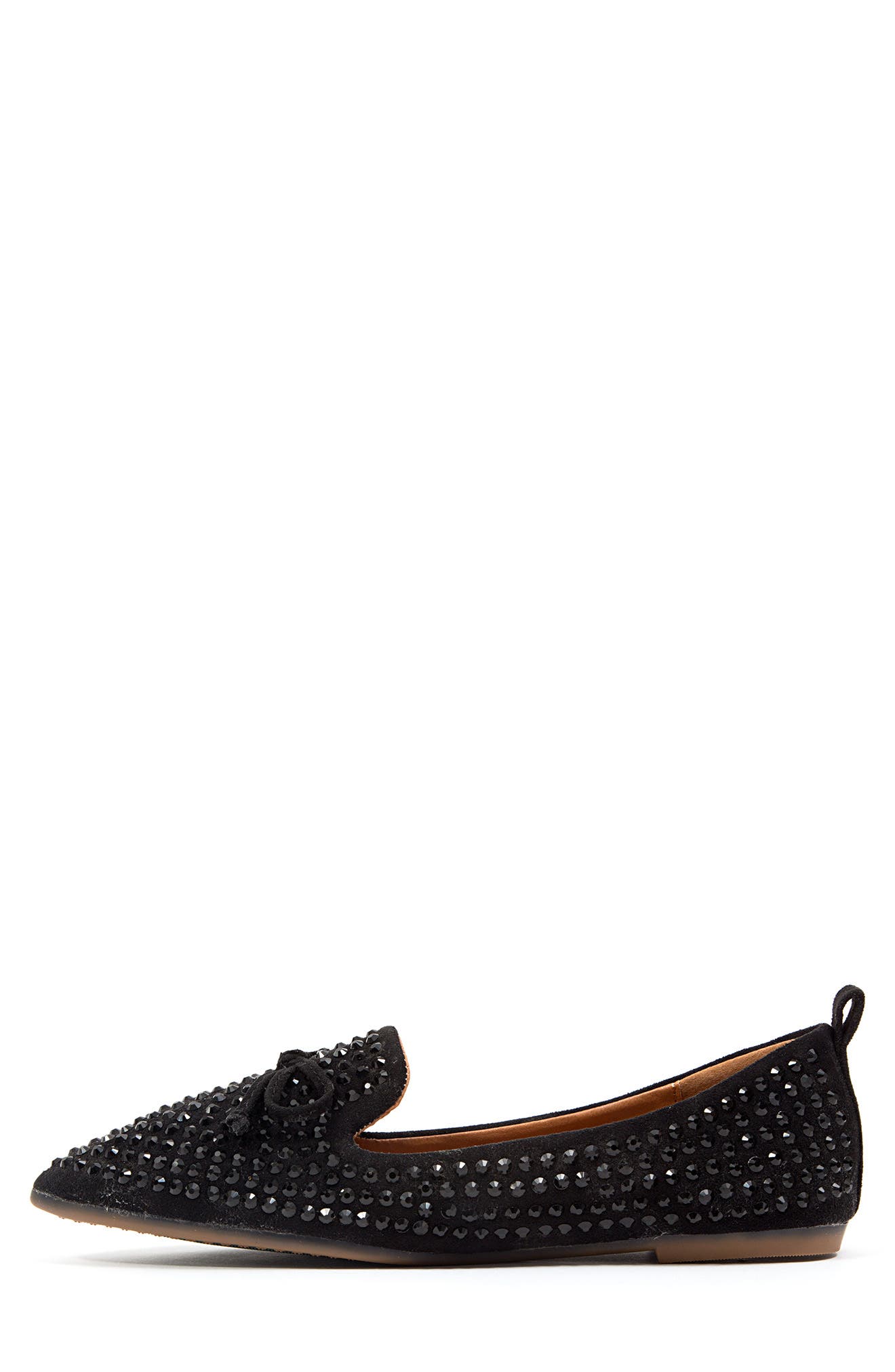 CHIC BY LADY COUTURE Sherry Embellished Bow Flat, Alternate, color, 