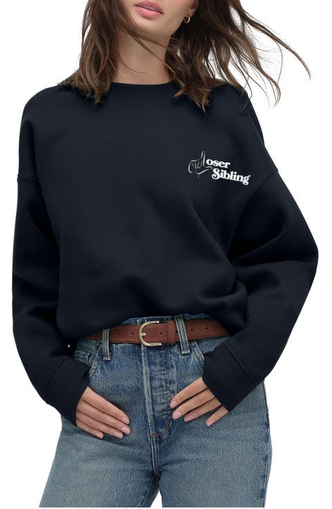 x 'Nobody Wants This' Loser Sibling Cotton Blend Sweatshirt