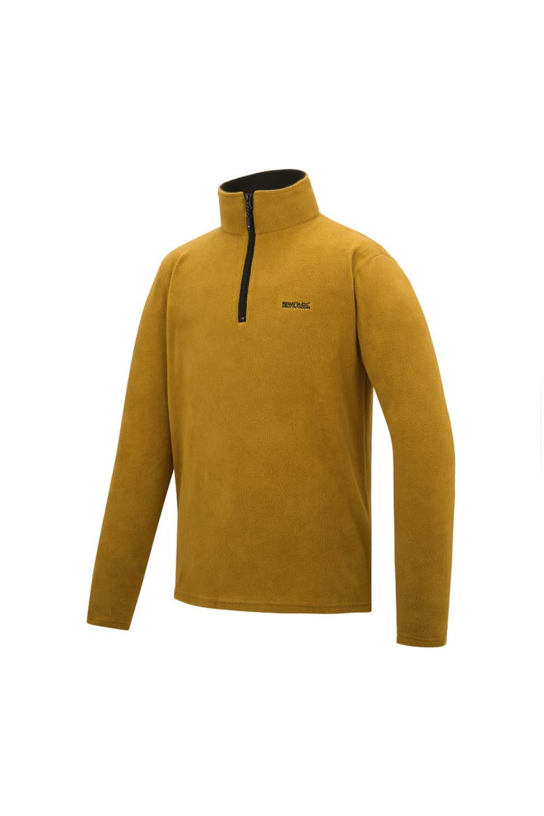Great Outdoors Thompson Half Zip Fleece Top, Alternate, color, Wood Brown