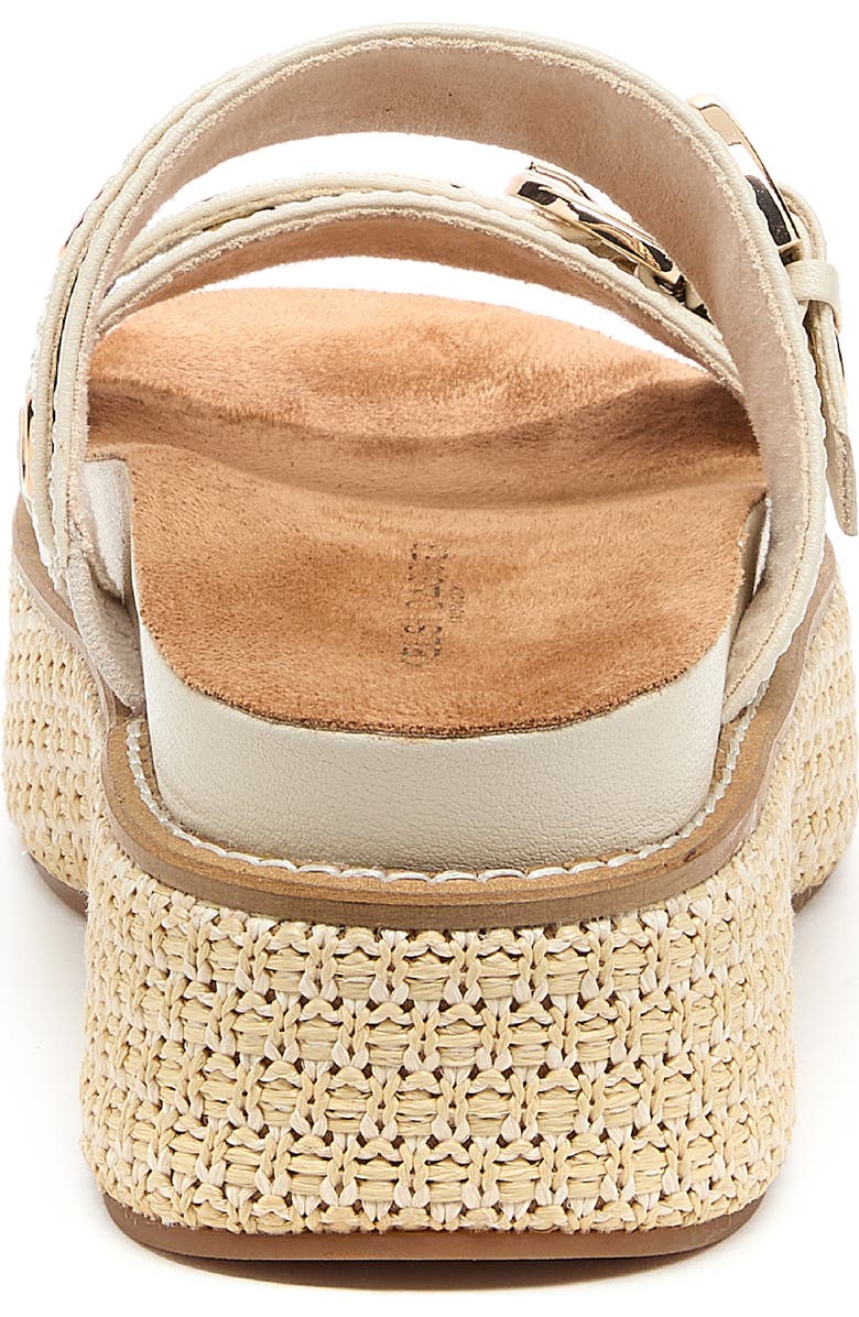 Kelsi Dagger Brooklyn Penny Platform Slide Sandal, Alternate, color, Salt