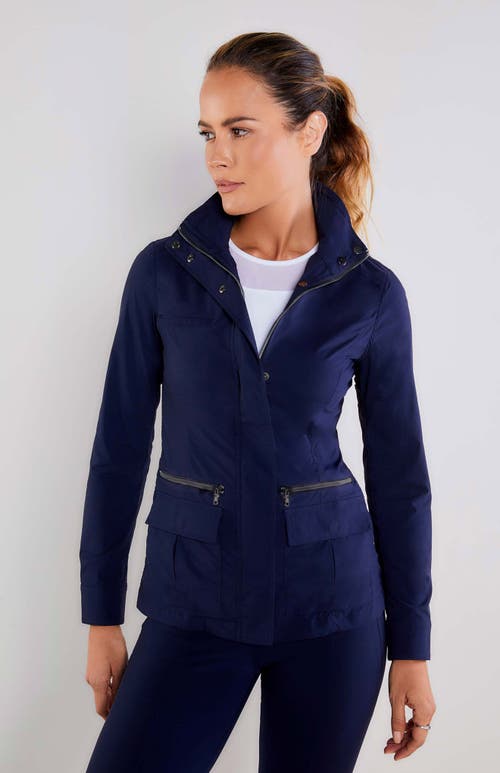 Shop Anatomie Kenya Safari Jacket In Navy