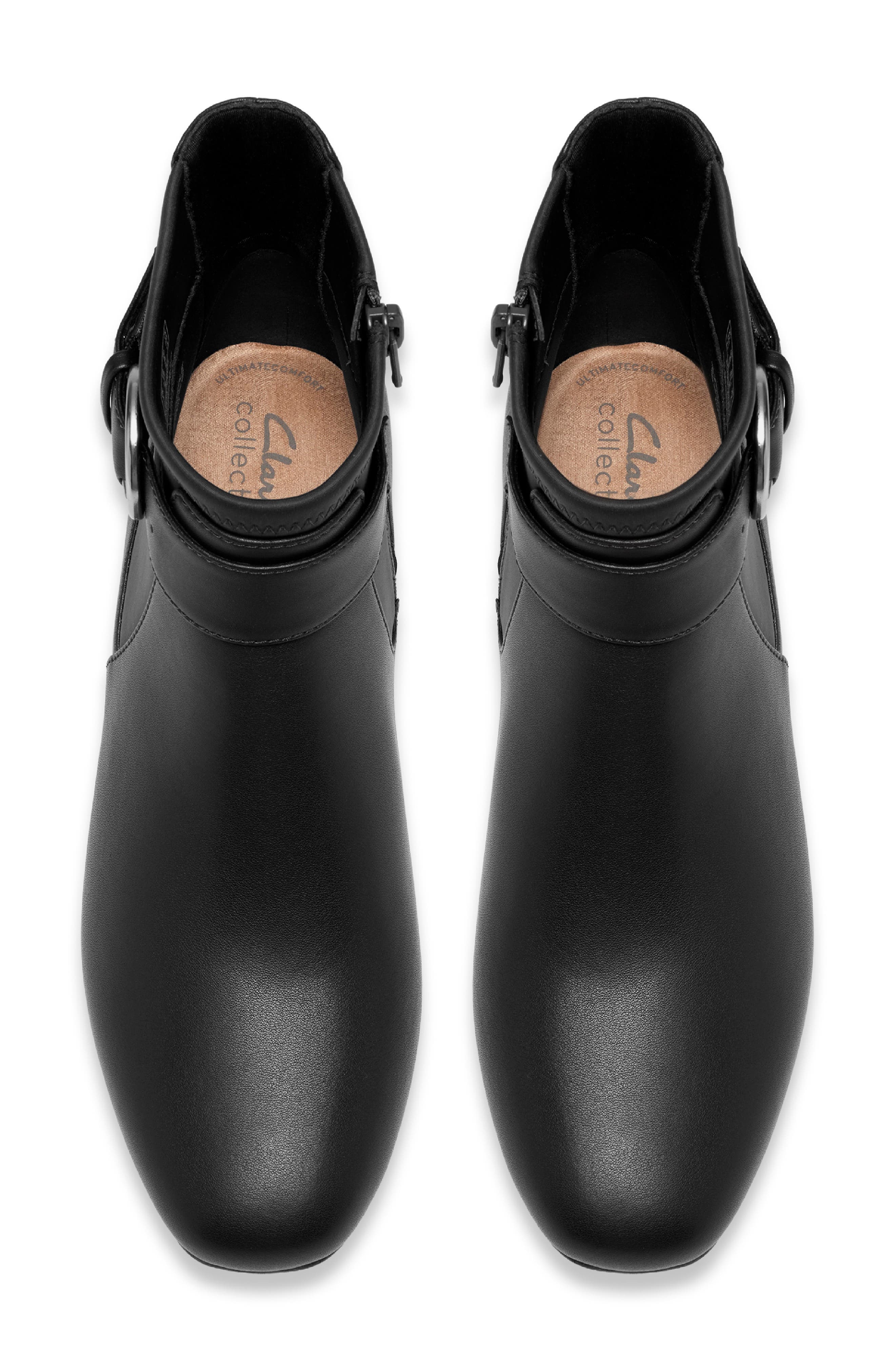 Iridessa Clara Bootie, Alternate, color, BLACK