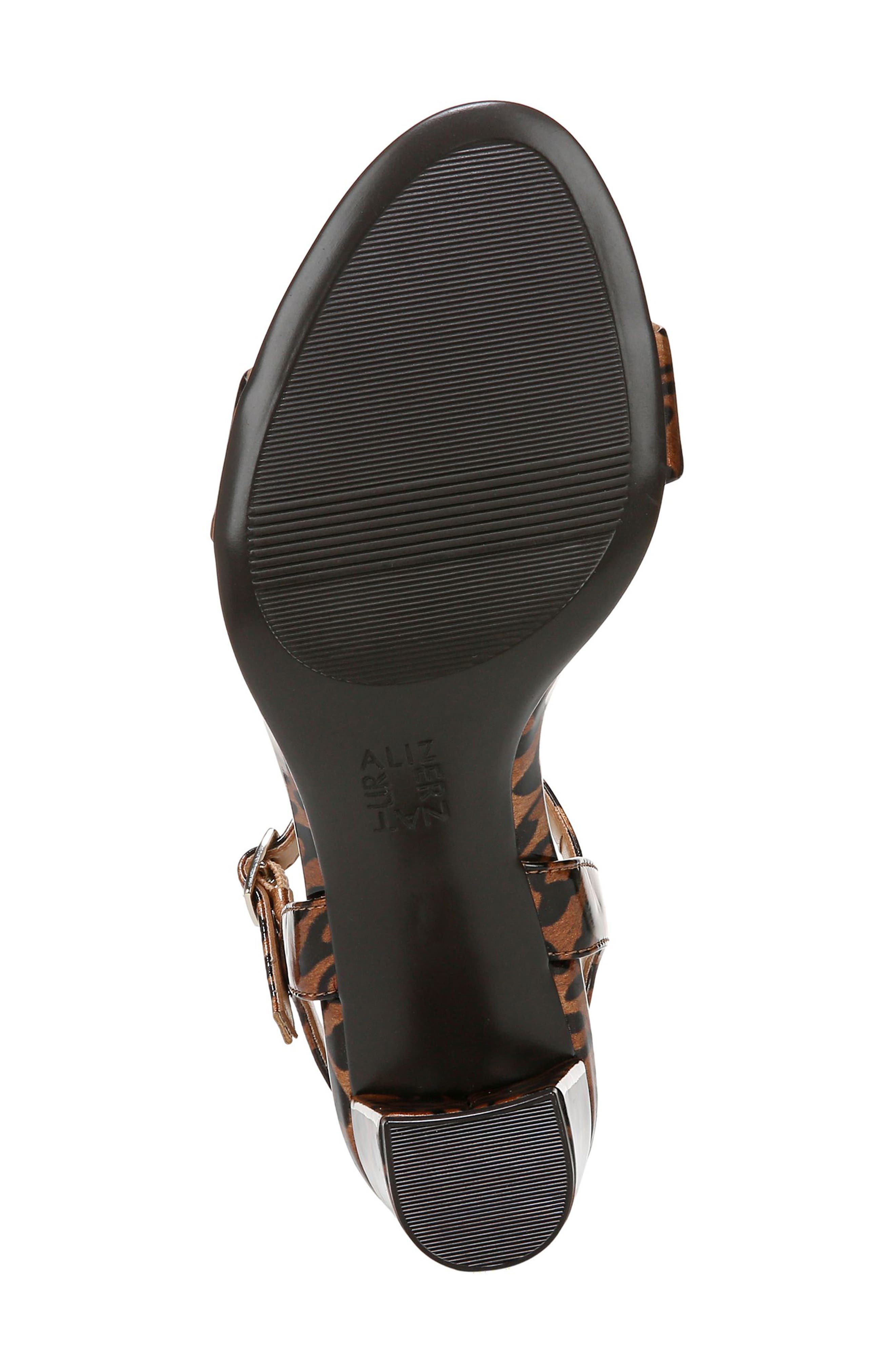 Naturalizer Bristol Sandal - Wide Width Available, Alternate, color, Leopard Print Faux Leather